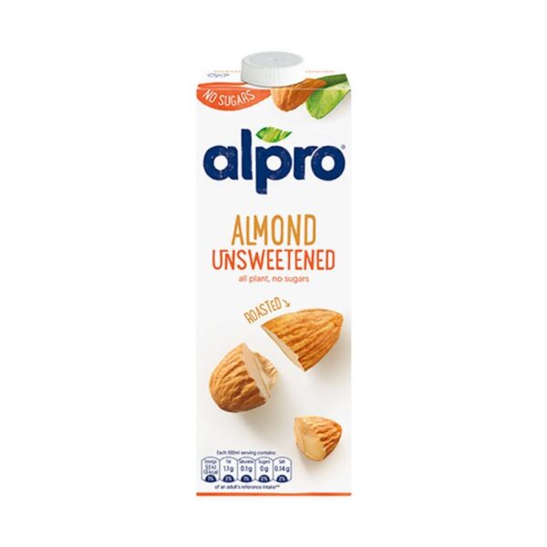 ALPRO ALMOND UNSWEETENED 1LTR