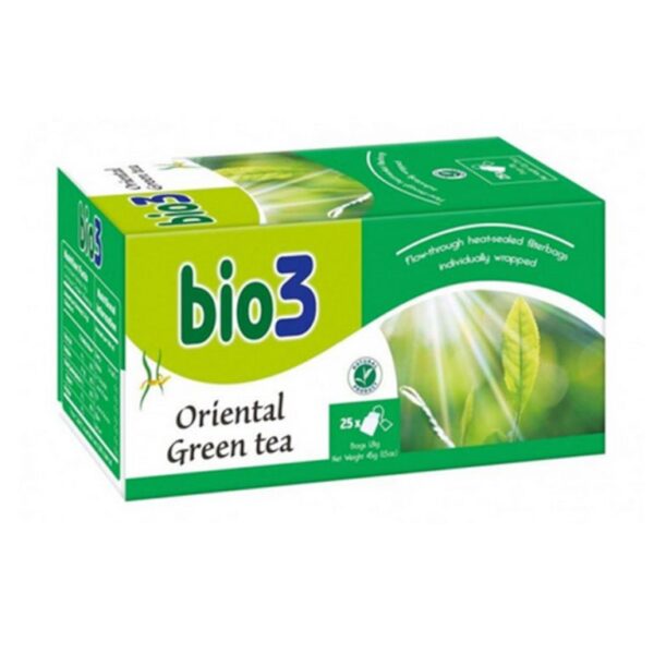 BIO3 ORIENTAL GREEN TEA 25’S